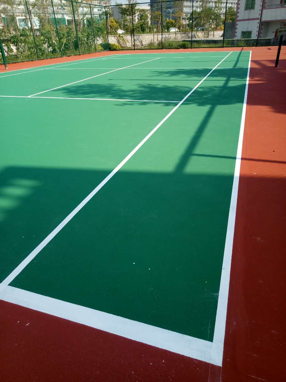 广州曼谷小区网球场